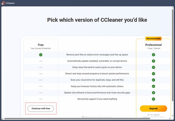 csimplecleaner一键C盘清理神器 pc版运行截图