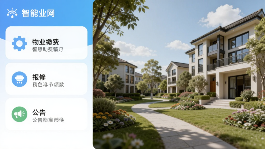 ��ҵ��APP������չʾ�����Ϊ�����б�������ҵ�ɷѡ����ޡ����棬�Ҳ�ΪС��ʵ������������������������ͻ���ǻ������������Booguģ�����ɡ�