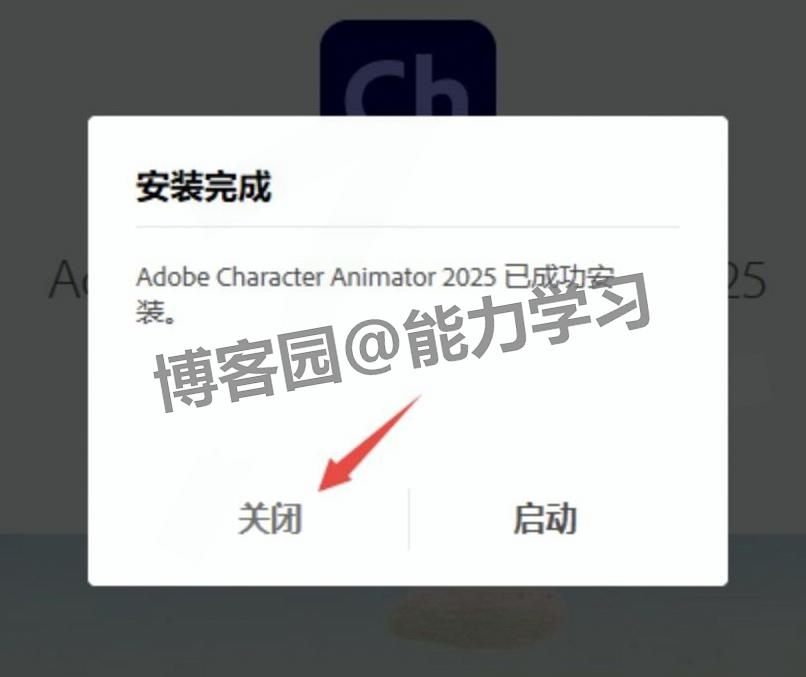 Adobe Character Animator 2025 启动报错修复