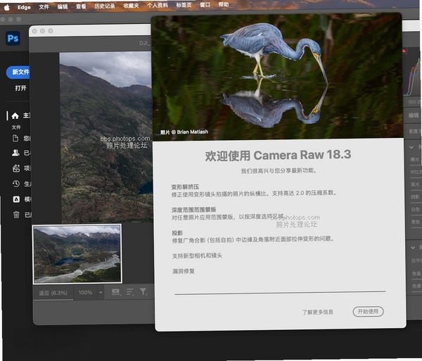 Adobe Camera Raw 18中文版 pc版运行截图