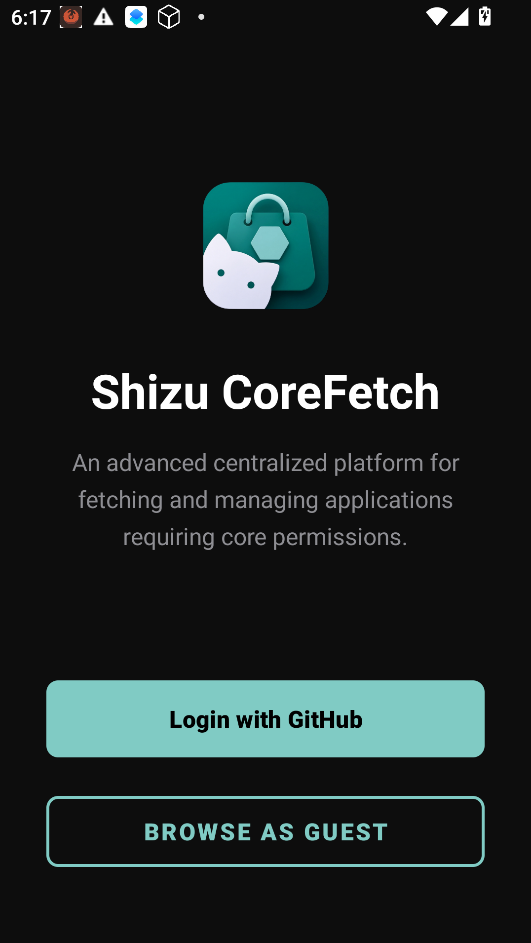 Shizu CoreFetch���н�ͼ