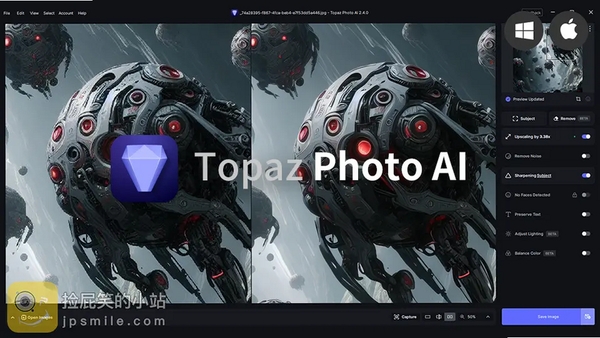 Topaz Photo ProAI图片处理工具 pc版运行截图