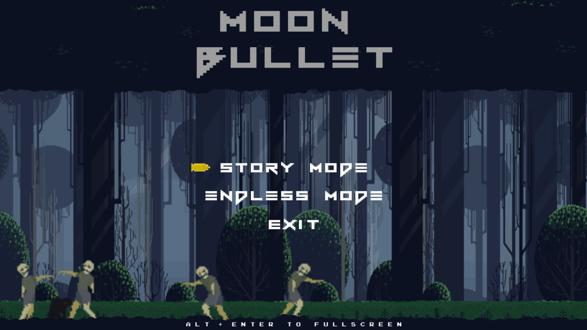月亮子弹Moon Bullet中文汉化版 pc版运行截图