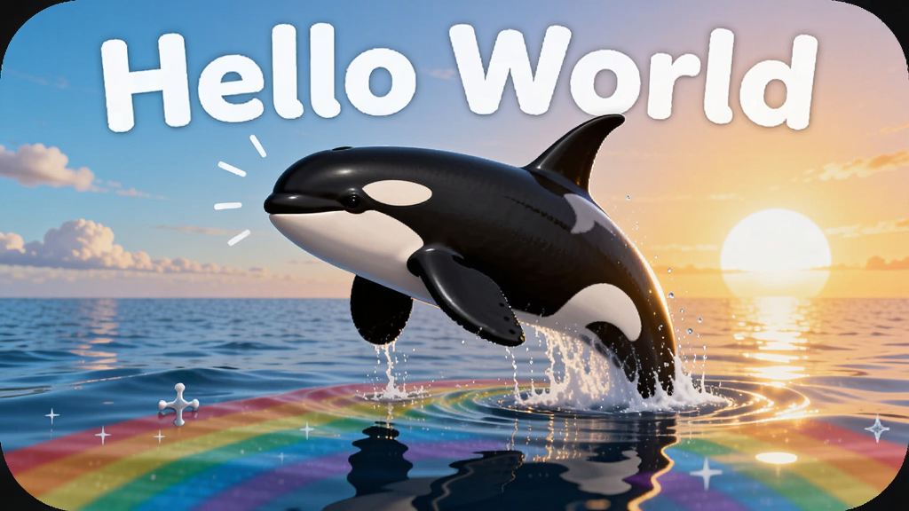 һֻ����Ծ�����棬ͷ���Ϸ��С�Hello World��Ӣ�����������浹ӳ�Ųʺ磬Զ����̫��������������������ʺ���Ϊ��������APP���ƹ�ͼ��