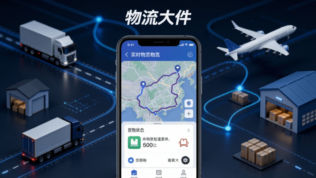 ����������Ĺ���ȫ��ͼ����������չʾ�ֻ�APP���棬��������ʾʵʱ������ͼ�켣�ͻ���״̬ͼ�꣬����Ϊ���󻯵������������磬�����������ɻ����ֿ��Ԫ�أ���������Ƽ��У��������ơ����������������ʾ