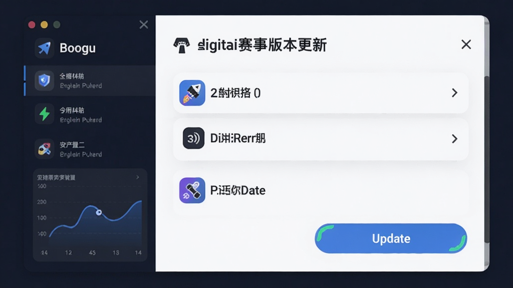 �������°汾���½��棬��ʾ�¹����б��������࣬�и��°�ť���ʺ�Booguģ������