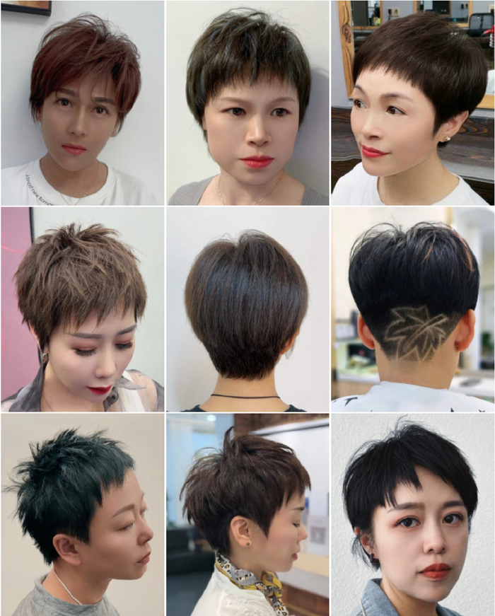 翘翘头发型图片