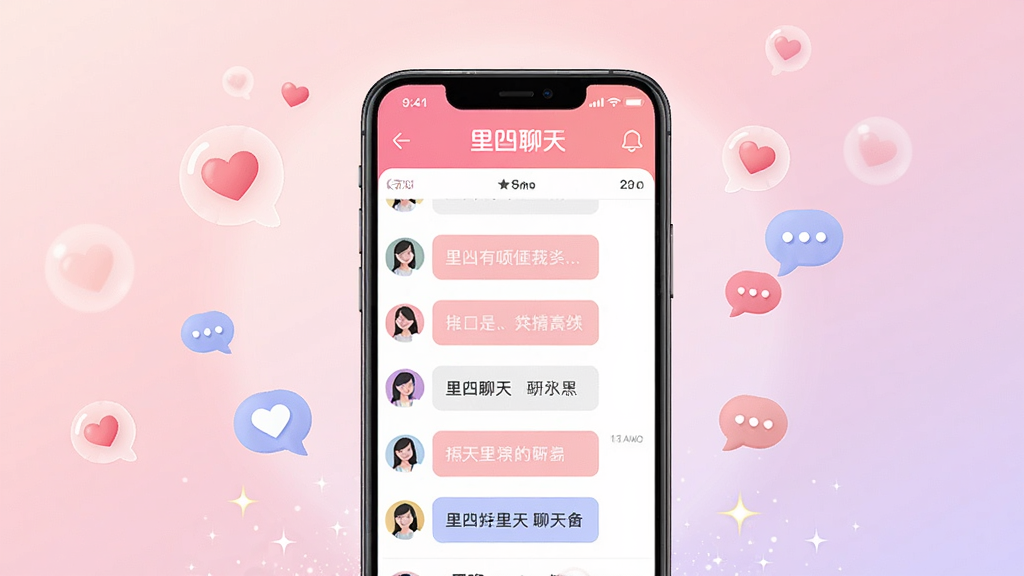 ��������λ�ڻ�����������(50%,42%)λ�ã�չʾ�ﰼ�����ֻ�APP�����棬��Ļ�ڳ��ַ�ɫ��������Ϣ�б���Բ���û�ͷ��Ƭ�����涥������ӡ���ﰼ��������logo����������Ϊǳ�۵����ϵ���ͽ�����Σ�����Ư������������Ի�����ͼ�꣬�ײ���׺�ǹ����ӣ�����Ϊ�����ƽ�����������������ɫ����ů����������ϸ����������