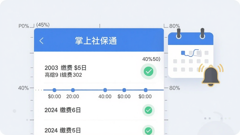 ������廭��������������(45%,50%)Ϊ�������籣ͨ���ɷѼ�¼ҳ�棬ʱ������ʽչʾ���½ɷ��˵�����ɫ�Թ���ǣ��Ҳ�����(80%,38%)������������������ͼ�꣬ǳ�Ұױ�������ɫ��ɫ������ƽ��ƣ�����ϸ��