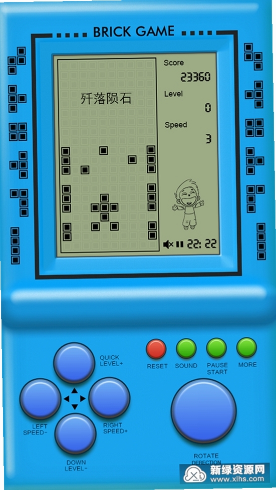 ש����Ϸģ����Brick Game Simulator���н�ͼ