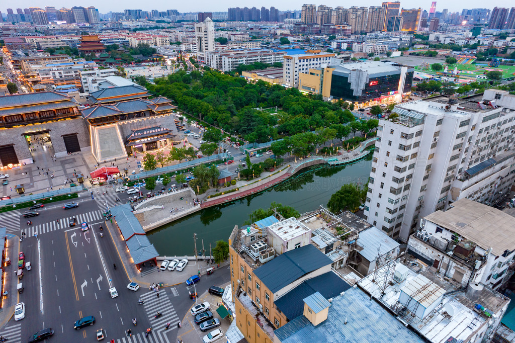 许昌曹魏古城 城市风光照片