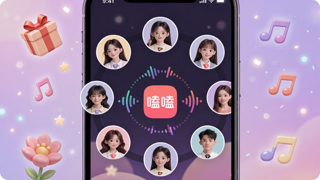 ��APP�������������д����������Ϊ���з��õ������ֻ�����Ļ����ʾ���Բ����λͷ�����гɰ뻷�Σ������������Ĳ�ɫ���������������ı�־����Ļ���ܻ�������С��ʻ�������ͼ�꣬����Ϊ����ɫ��⽥�䲢Ư���������ӣ������ܰ�ɰ���ϸ�ڷḻ��������Ⱦ
