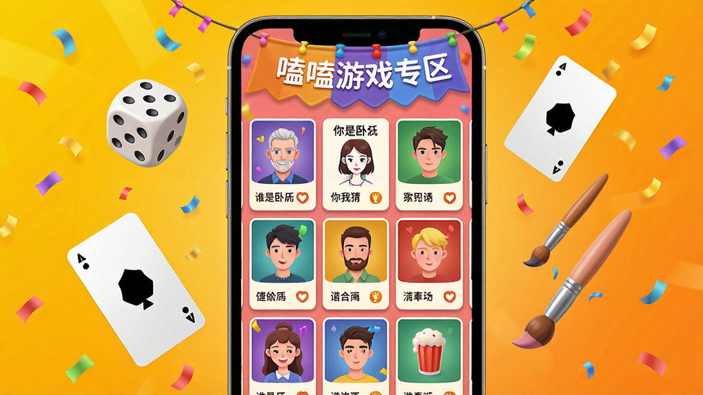 ��APP�ɶ���Ϸ��������չʾ�������ֻ���Ļλ�ڻ������У���Ļ����ʾ˭���Եס��㻭�Ҳµ���Ϸ��Ƭ�ľŹ��񲼾֣�������������Ϸר���������Ļ��Ư�����ӡ������뻭�ʵ�����С���ߣ�����Ϊ����ɫ����ɫ����ů���䣬��׺��ɫֽм���������ϲ�죬������Ⱦ