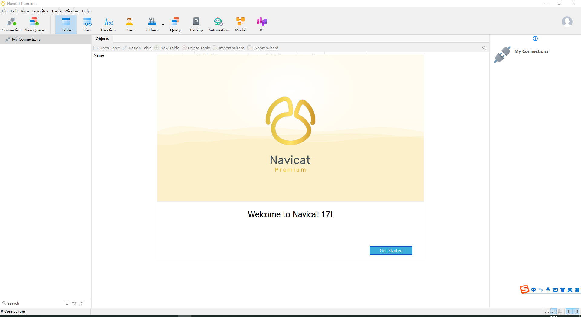 Navicat Premium 17.3.7中文激活版运行截图