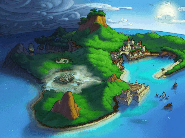 猴岛传奇第三章:海怪之巢pc版 猴岛传奇第三章:海怪之巢pc版