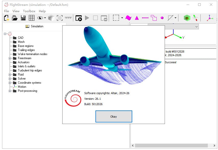 Simcenter FlightStream 2026汉化激活版运行截图