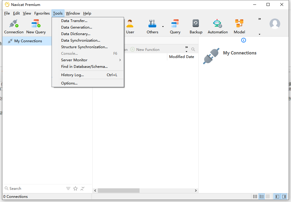 Navicat Premium 17.1.13汉化完整版运行截图