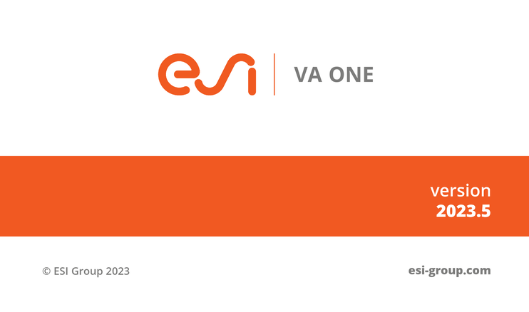 ESI VA ONE 2023中文完整版运行截图