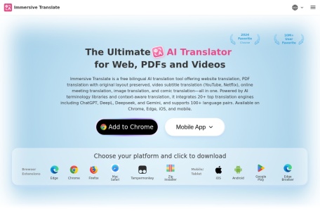 沉浸式翻译Immersive Translate 插件安装步骤截图