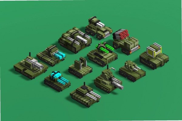 ����̹��Voxel Tanks��ɫ�� ����Ҫ��