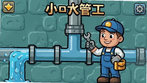 小小水管工 游戏画面 水管拼接 经典益智