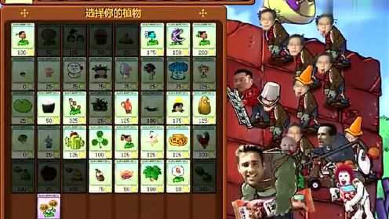 植物大战鬼畜明星 pc版最新版运行截图