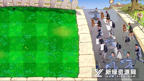 植物大战鬼畜明星 pc版最新版运行截图