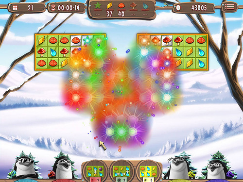 雪人冒险:疯狂的企鹅 pc版运行截图