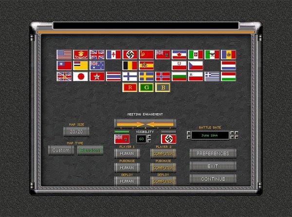 钢铁战豹二战版 pc版运行截图
