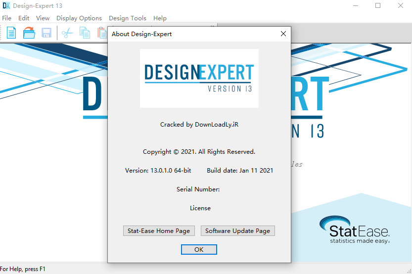 Design Expert 13.0中文激活版运行截图
