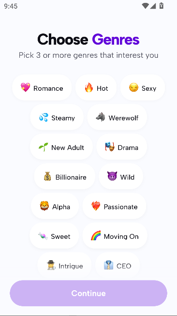 My Passion国际版运行截图