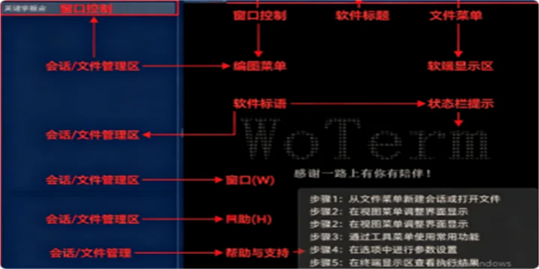 Woterm运行截图