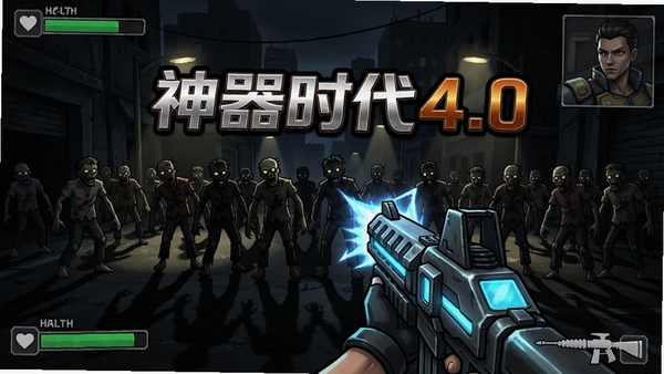 prompt: A first-person shooter game scene featuring CSOL single-player version with