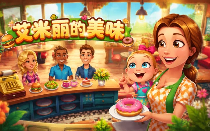 美味餐厅:艾米丽的美好童年 pc版v1.0 中文完整版