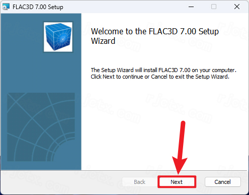 FLAC3D 7.0中文激活版运行截图