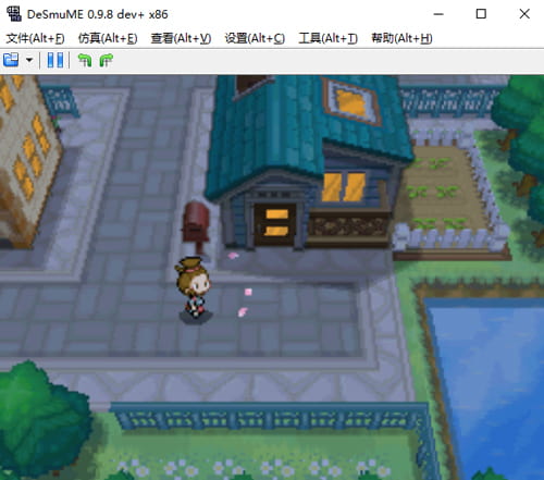 口袋妖怪白 pc版单机版运行截图