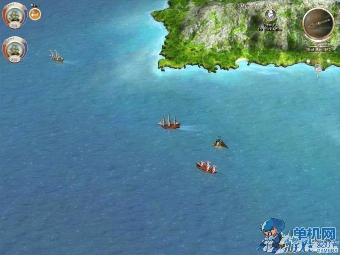 海盗时代:加勒比传说 pc版运行截图