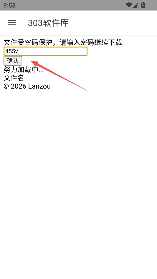303软件库运行截图
