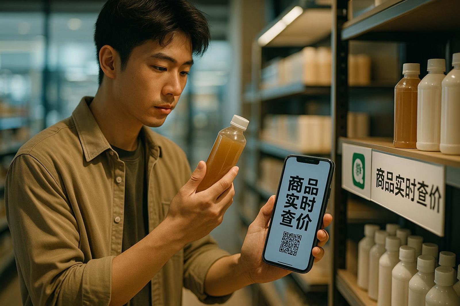 微二维码查价 扫码 比价 教程