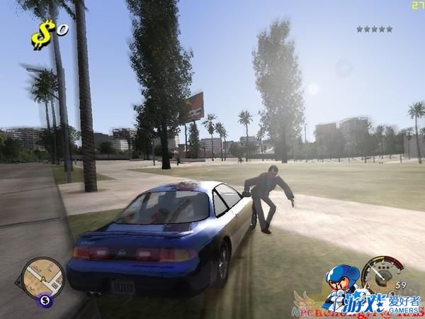 洛城狂飙 pc版 游戏画面 飙车 玩法