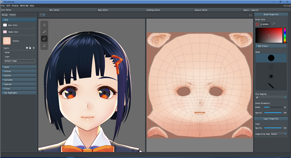 VRoid Studio 2.13.0�������°�(3D��ɫ��ģ����)���н�ͼ