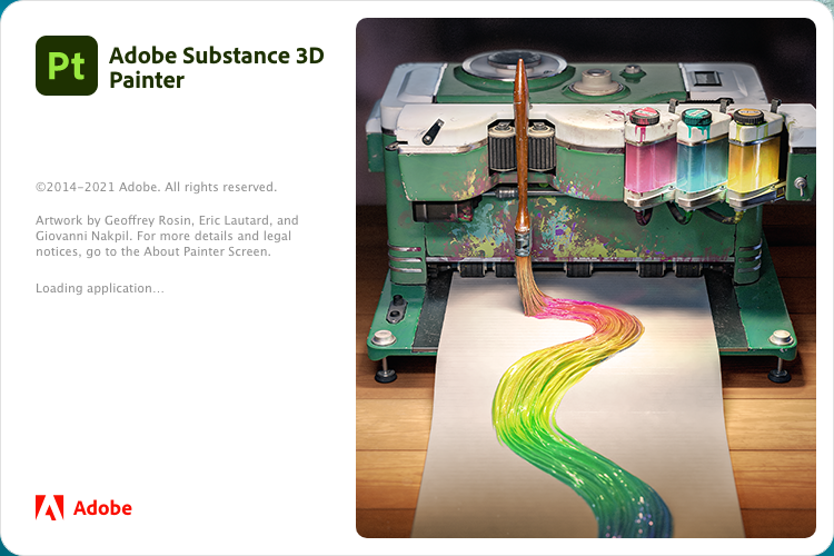 Adobe Substance 3D Painter 7.4.3��������н�ͼ