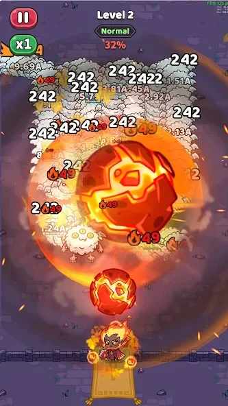 英雄大战疯狂虫虫(Heroes vs Crazy Wiggler)运行截图
