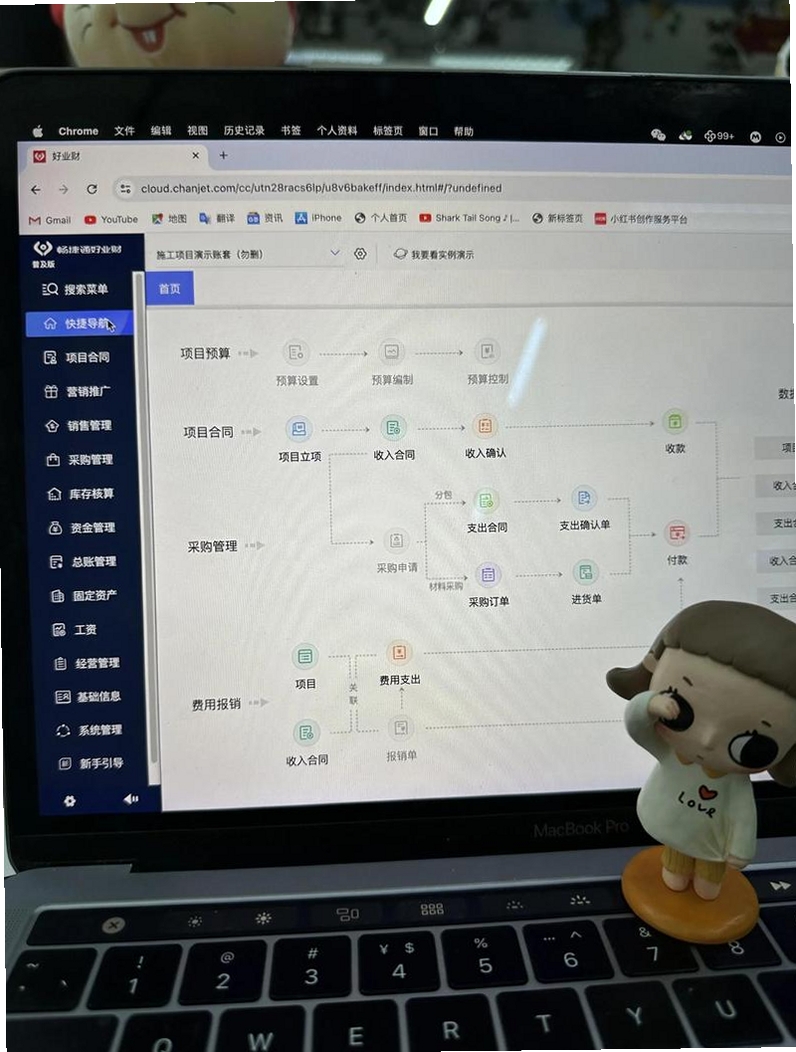 企畅通ERP运行截图