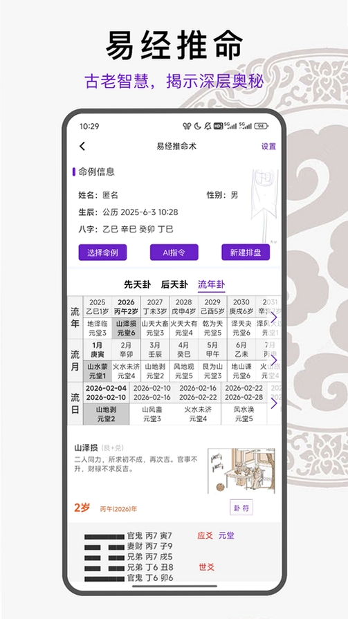天纪排盘Pro运行截图