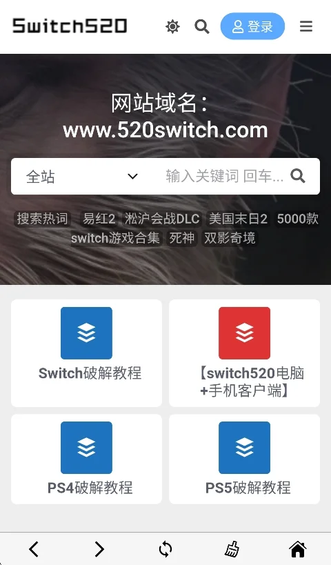 switch520游戏资源站运行截图