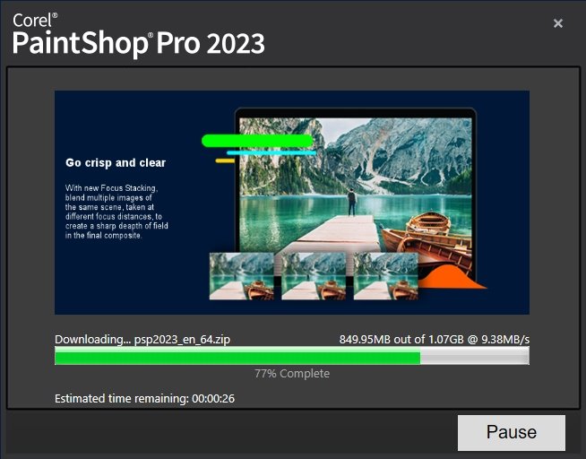 PaintShop Pro 2023中文激活版运行截图