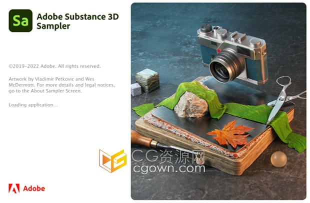Adobe Substance 3D Sampler 4.4.0中文激活版 软件界面与功能展示