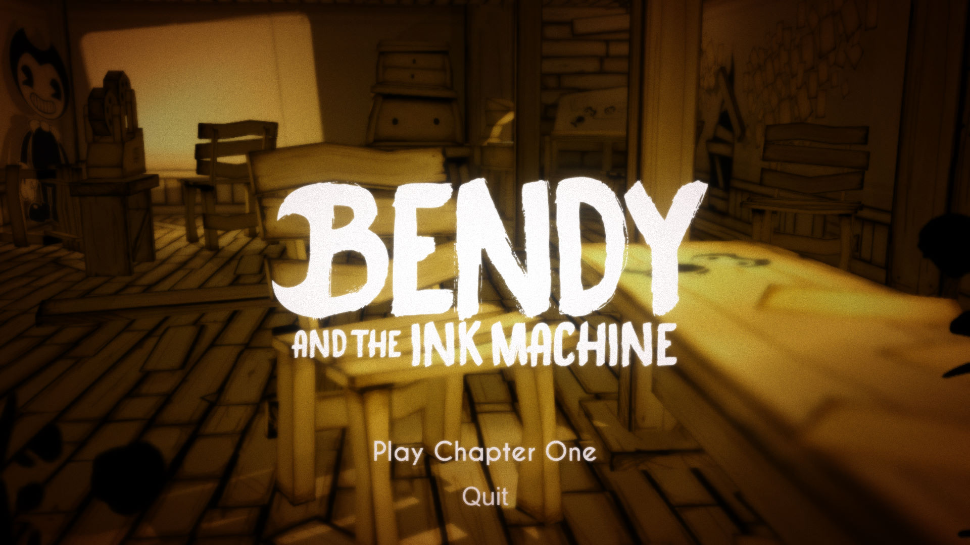 班迪与油印机Bendy the Ink Machine pc版 中文版下载 恐怖解谜游戏 截图