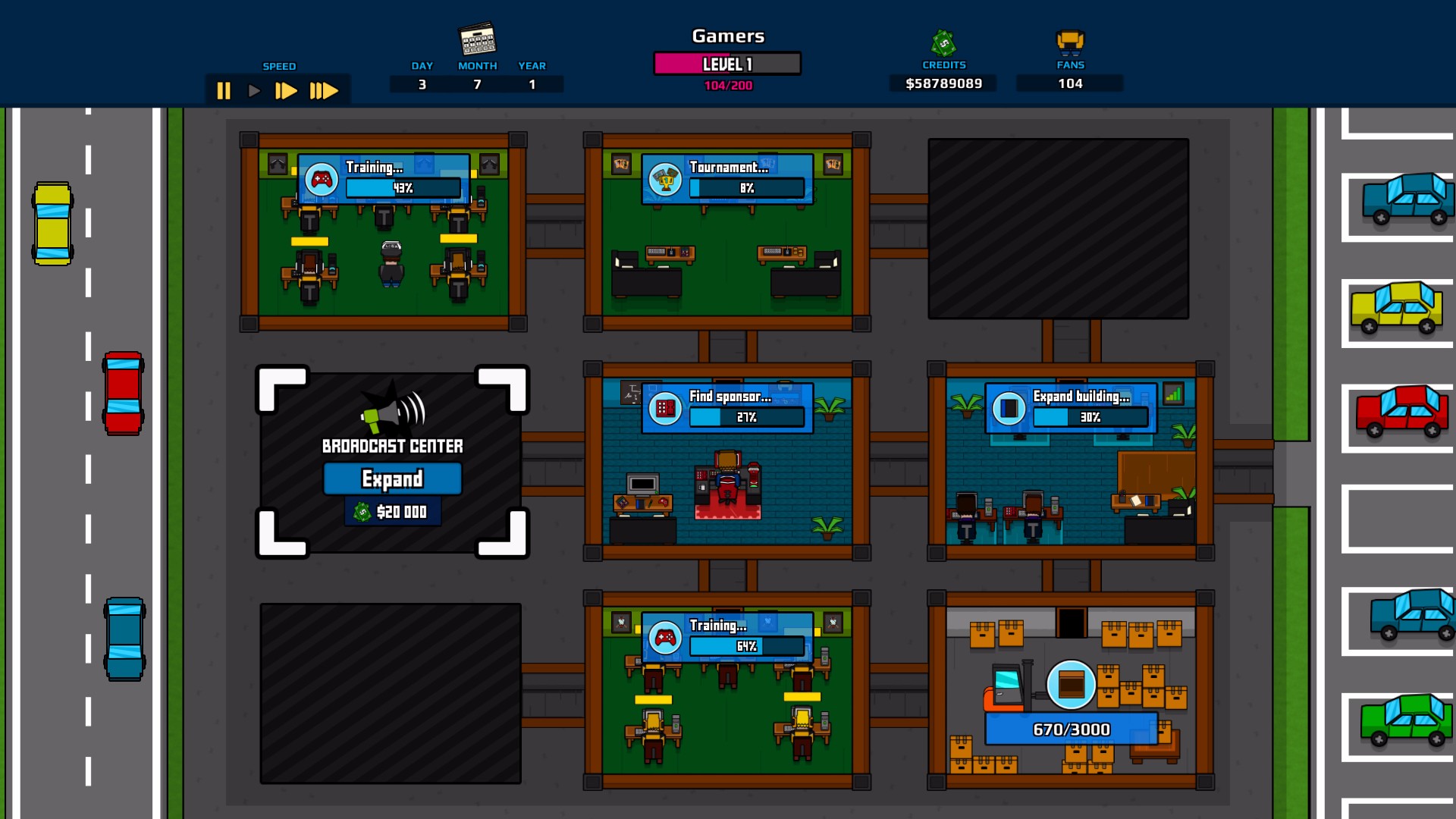 ְҵ��Ҵ��Gamer Career Tycoon pc�� ��Ϸ�������ͼ ģ�⾭Ӫ